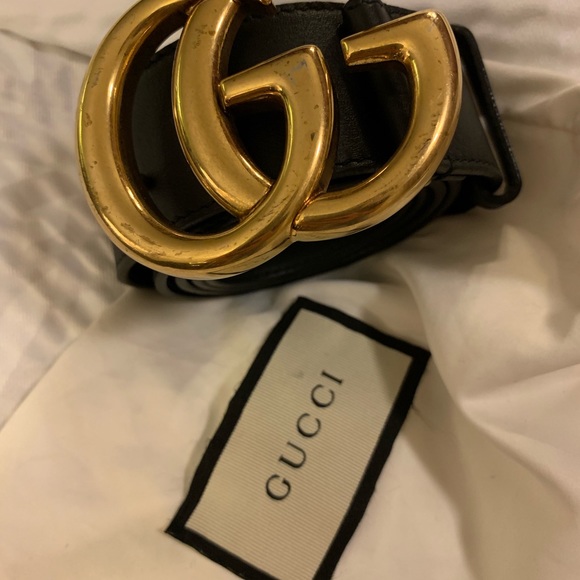 big buckle gucci belt